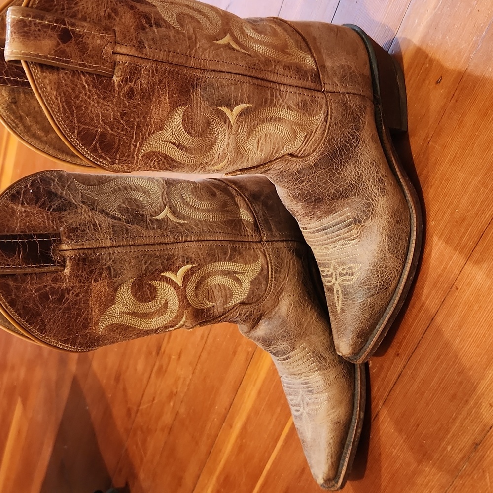 Cowgirl Boots Real Leather
